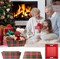 Gift Basket Kit with Basket Bags and Pull Bows DIY Basket Gift Set for Christmas Birthday Build Your Own Gift Basket (Buffalo Plaid)